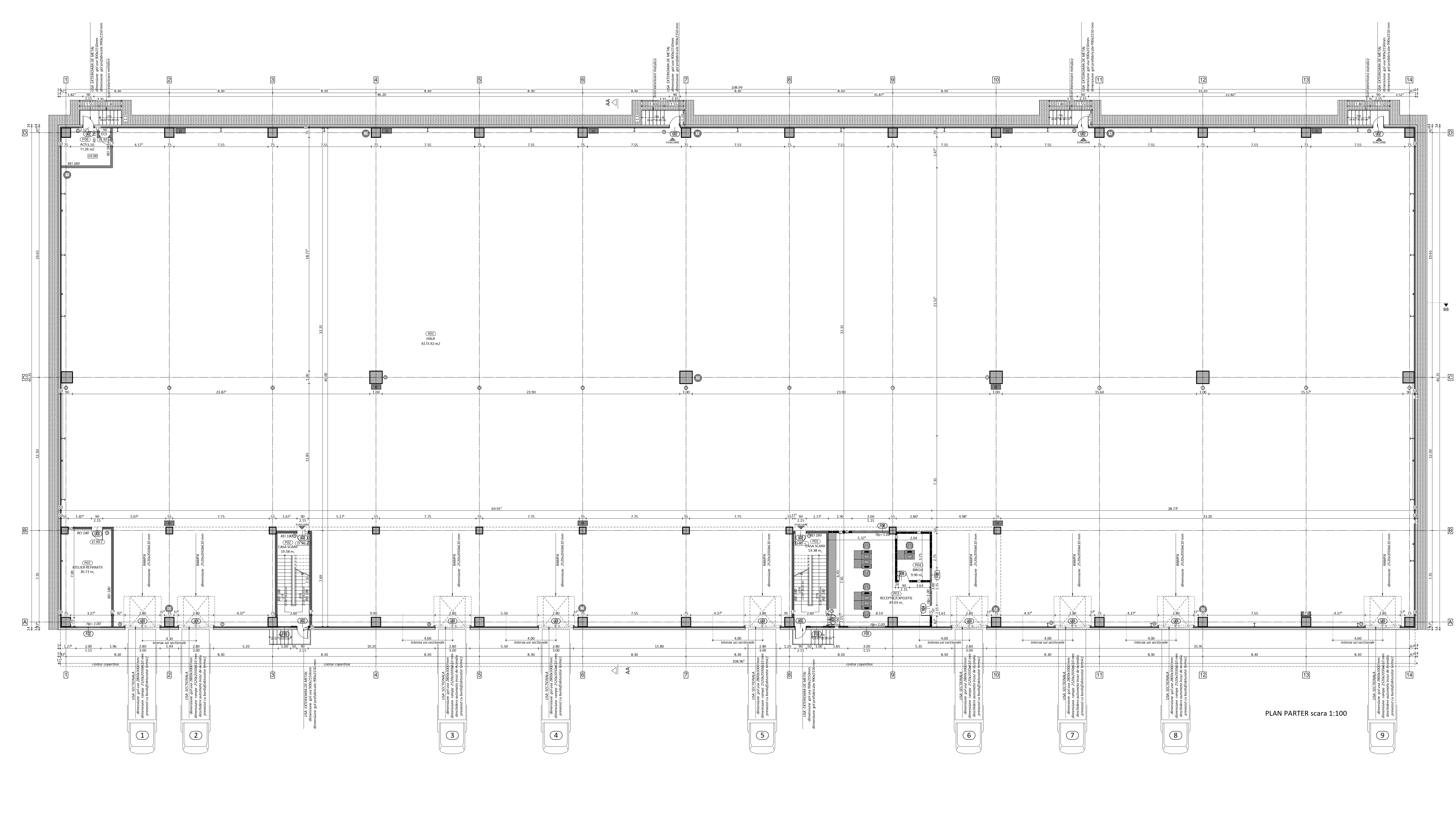 { "items": [], "group": "otter" } – proiect industrial & logistică, aRchitecture Studio